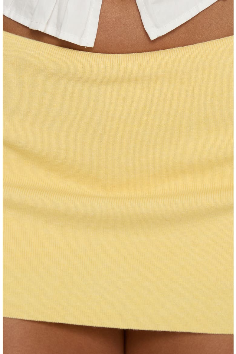 Sparky Mid Rise Skort, Alternate, color, LEMON YELLOW