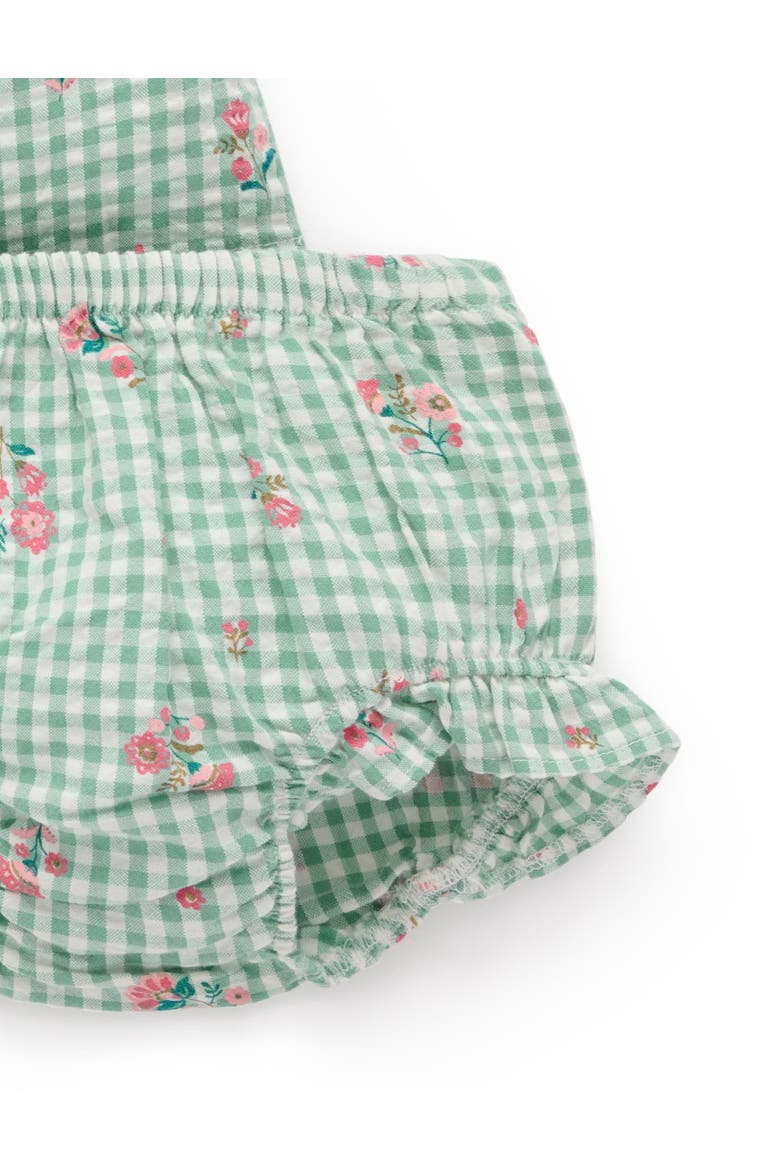 Gingham Frida Ruffle Top & Bloomer Set, Alternate, color, Frida Print