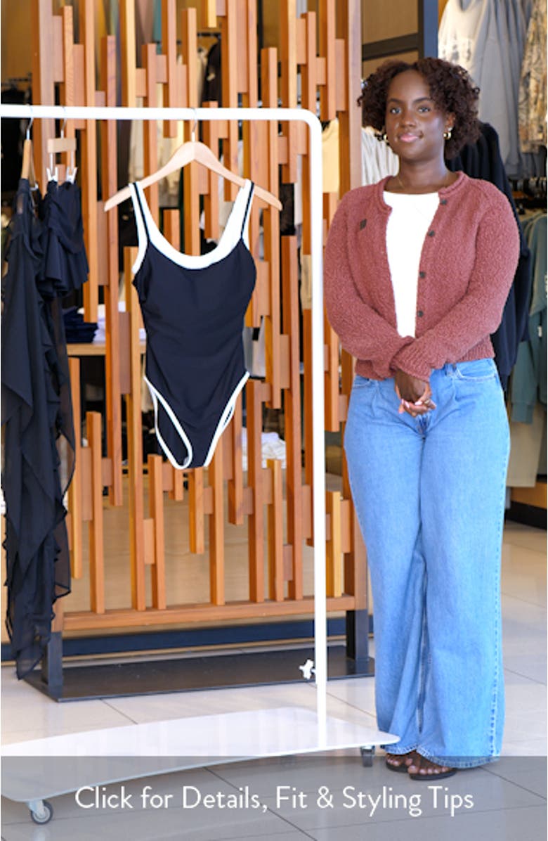 Drift One-Piece Swimsuit, sales video thumbnail