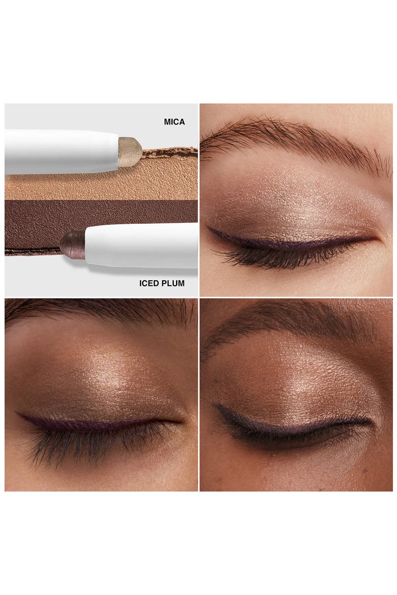 Dual-Ended Cream Eyeshadow Stick Duo (Limited Edition) $86 Value, Alternate, color, GLAZEDPINK/CLOVE/MICA/ICEDPLUM