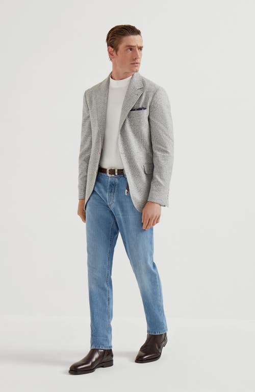 Brunello Cucinelli Traditional Straight-fit Jeans In Blue
