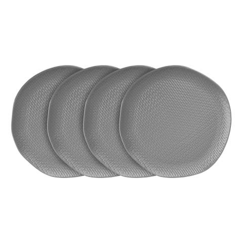 Abigael Stoneware 4-Piece Dinner Plate Set