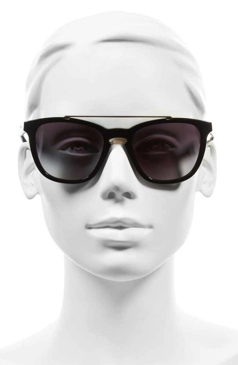 Valentino 54mm Cat Eye Sunglasses, Alternate, color,