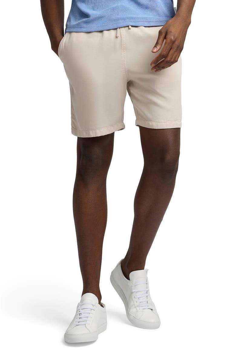 Onia Lyocell Beach Short, Alternate, color, Stone