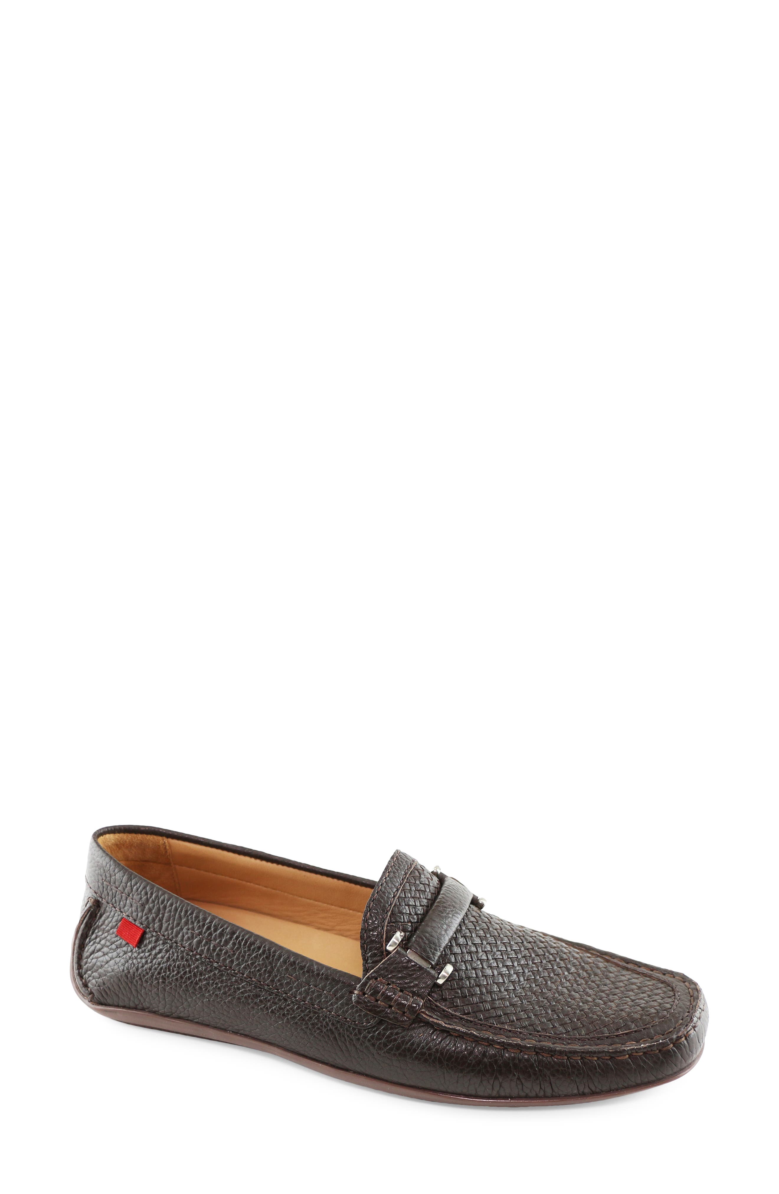 Bryant Park Driving Shoe, Main, color, BROWN GRAINY