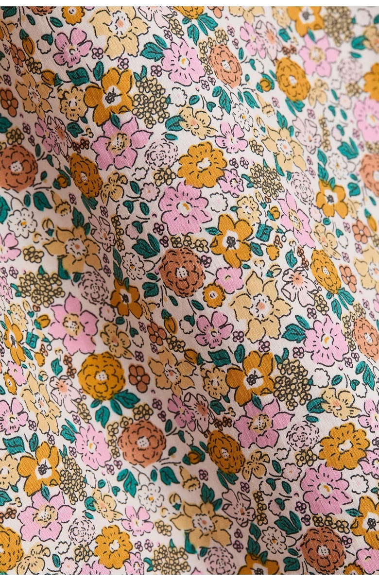 H&M Printed cotton dress, Alternate, color, Yellow/Floral