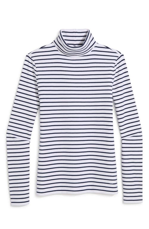 Vineyard Vines Turtleneck Top In Blue