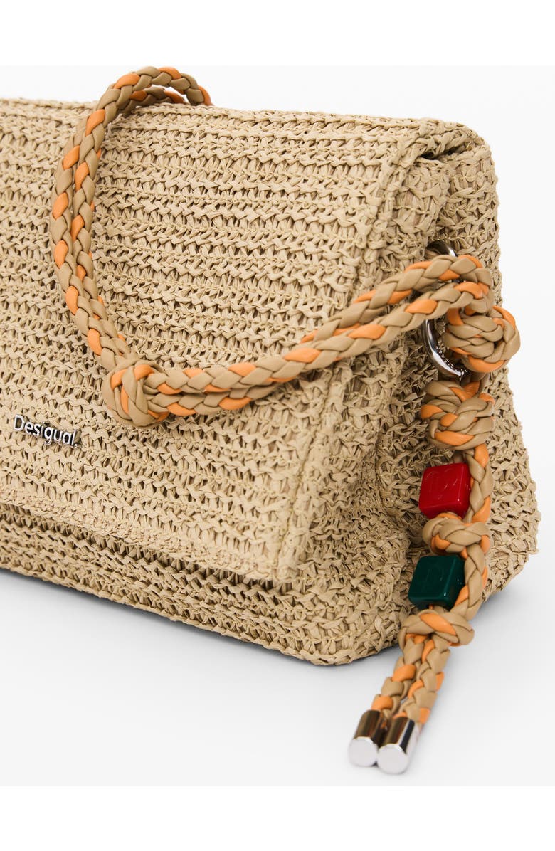 Desigual Raffia Crossbody Bag, Alternate, color,