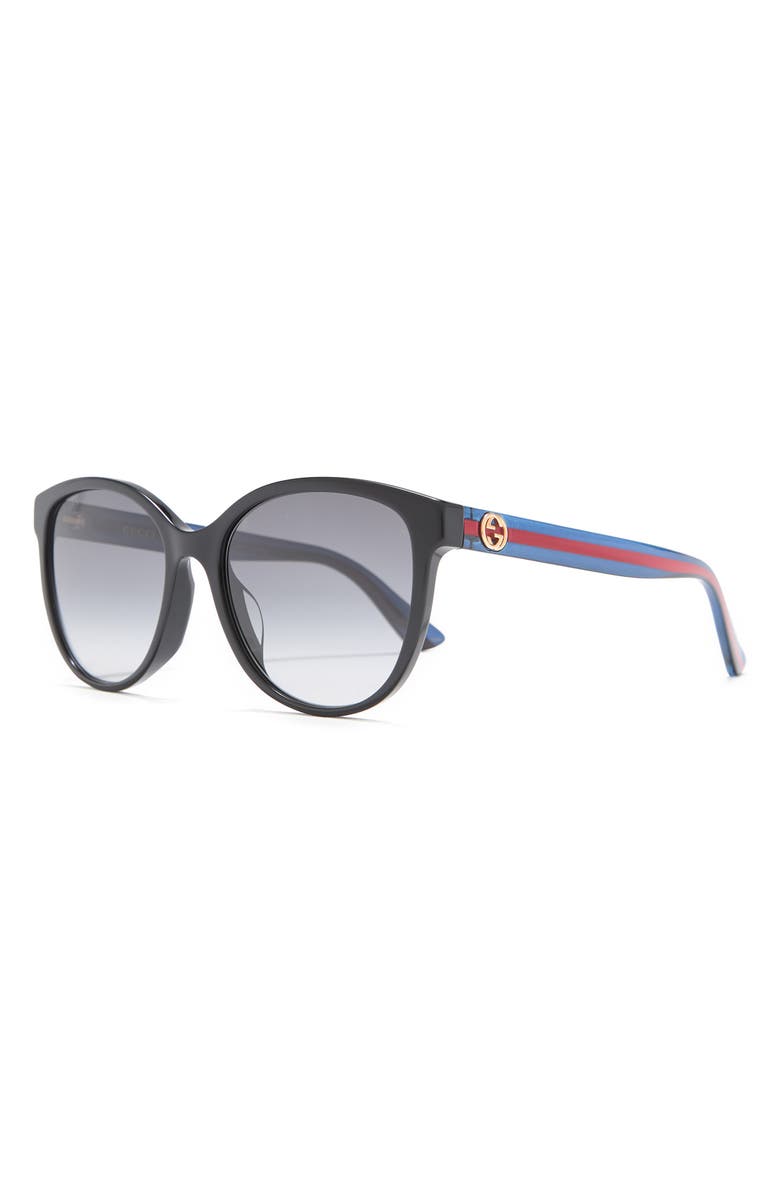 Gucci 55mm Round Sunglasses, Alternate, color,