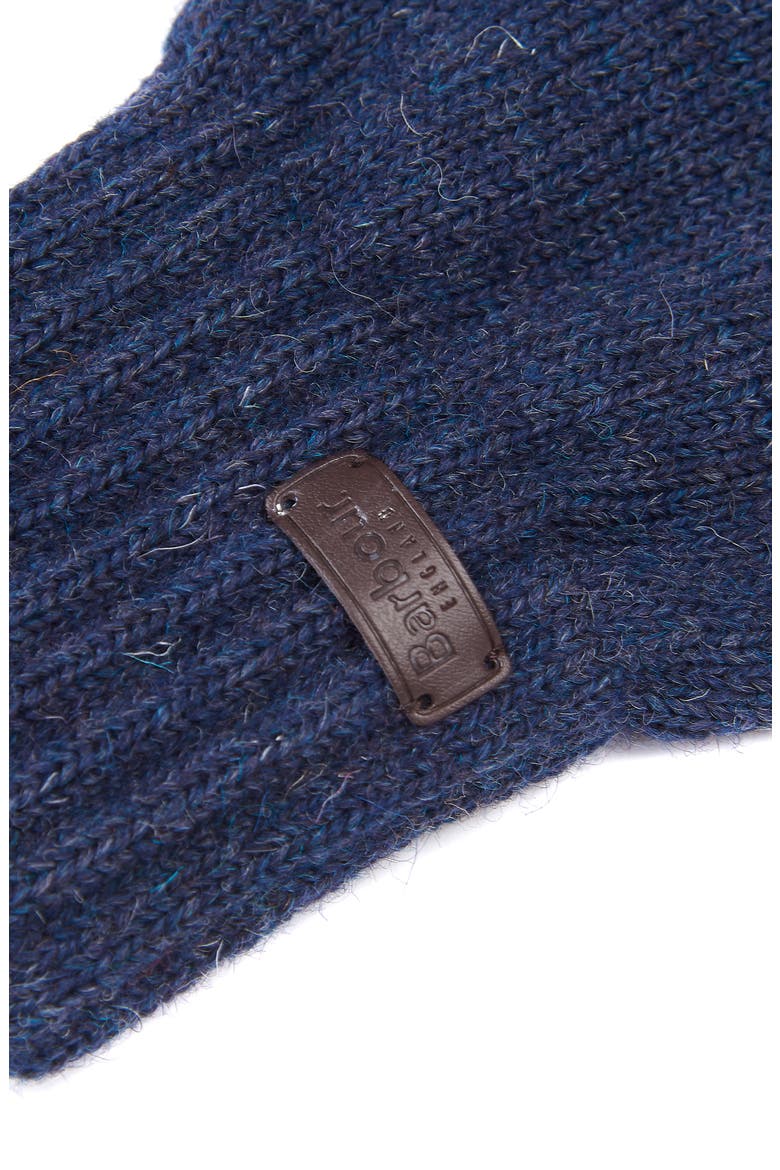 Fingerless Wool Gloves, Alternate, color, NAVY