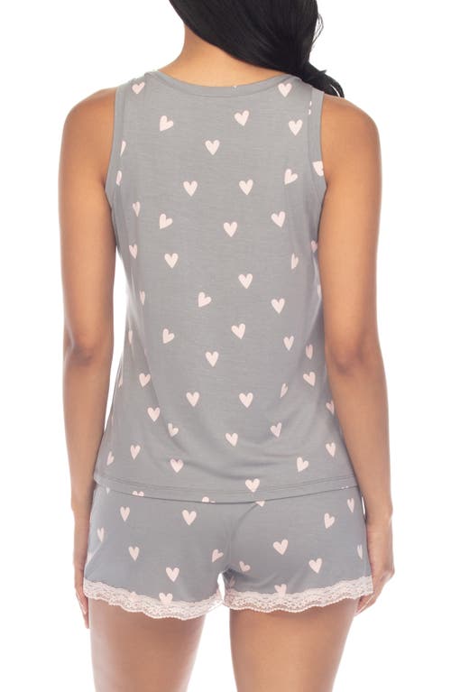 Honeydew Intimates All American Shortie Pajamas In Gray