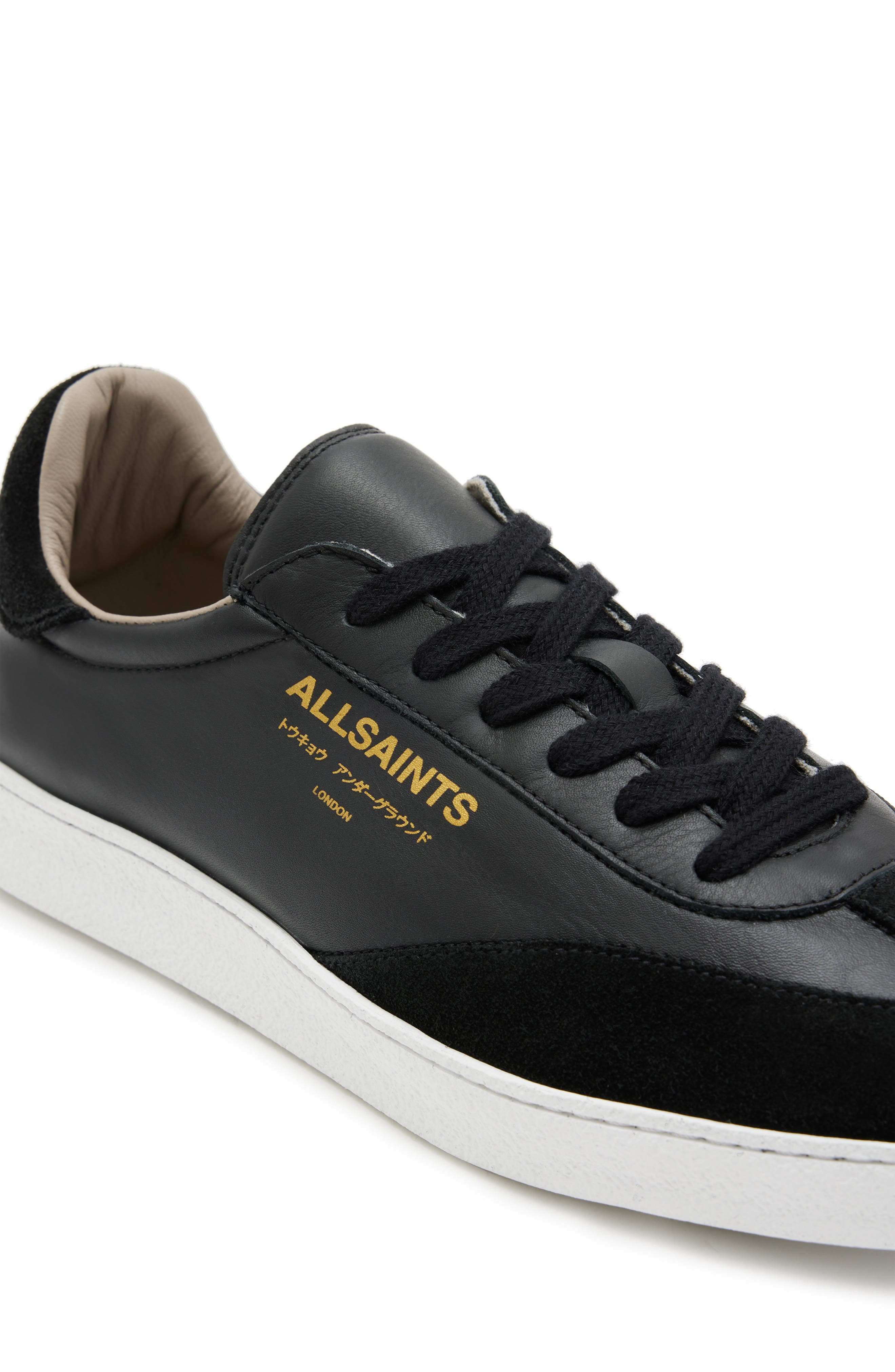 AllSaints Thelma Sneaker, Alternate, color, Black