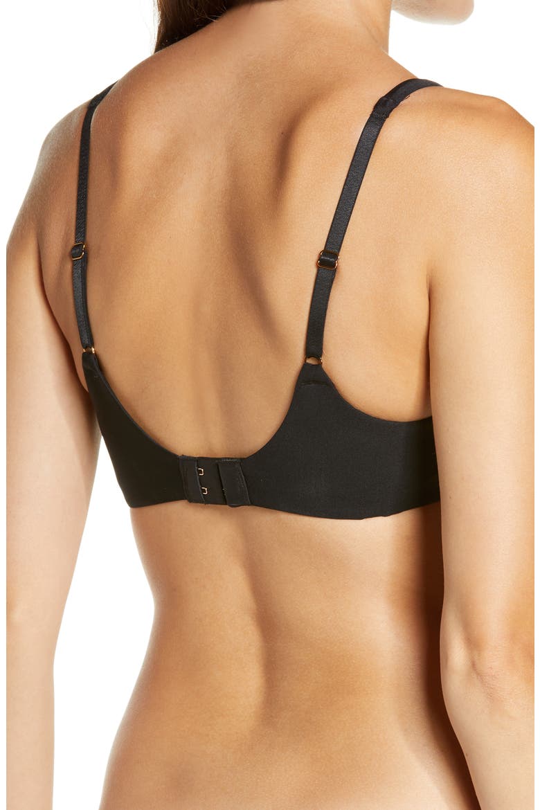 Infinite Comfort Underwire Bra, Alternate, color, BLACK
