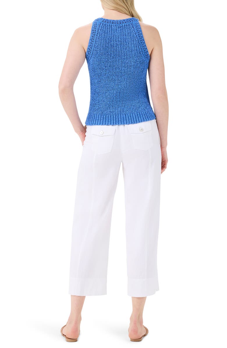 NIC+ZOE Openwork Sweater Tank, Alternate, color, True Blue
