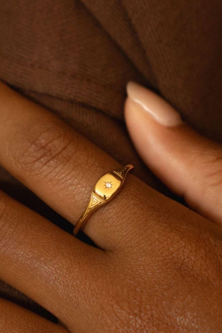 Starlight Heirloom Ring, Alternate, color, Gold