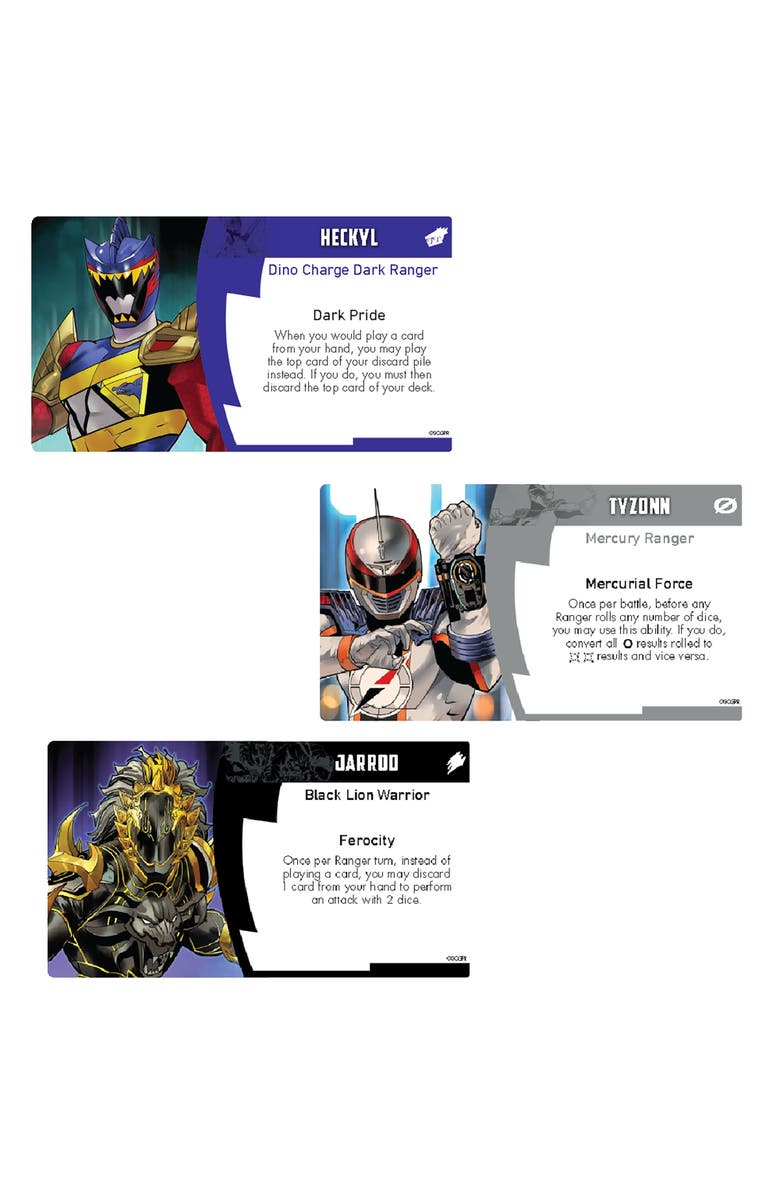 Renegade Game Studios Power Rangers Heroes Of The Grid Light & Darkness Expansion, Alternate, color, Multicolored
