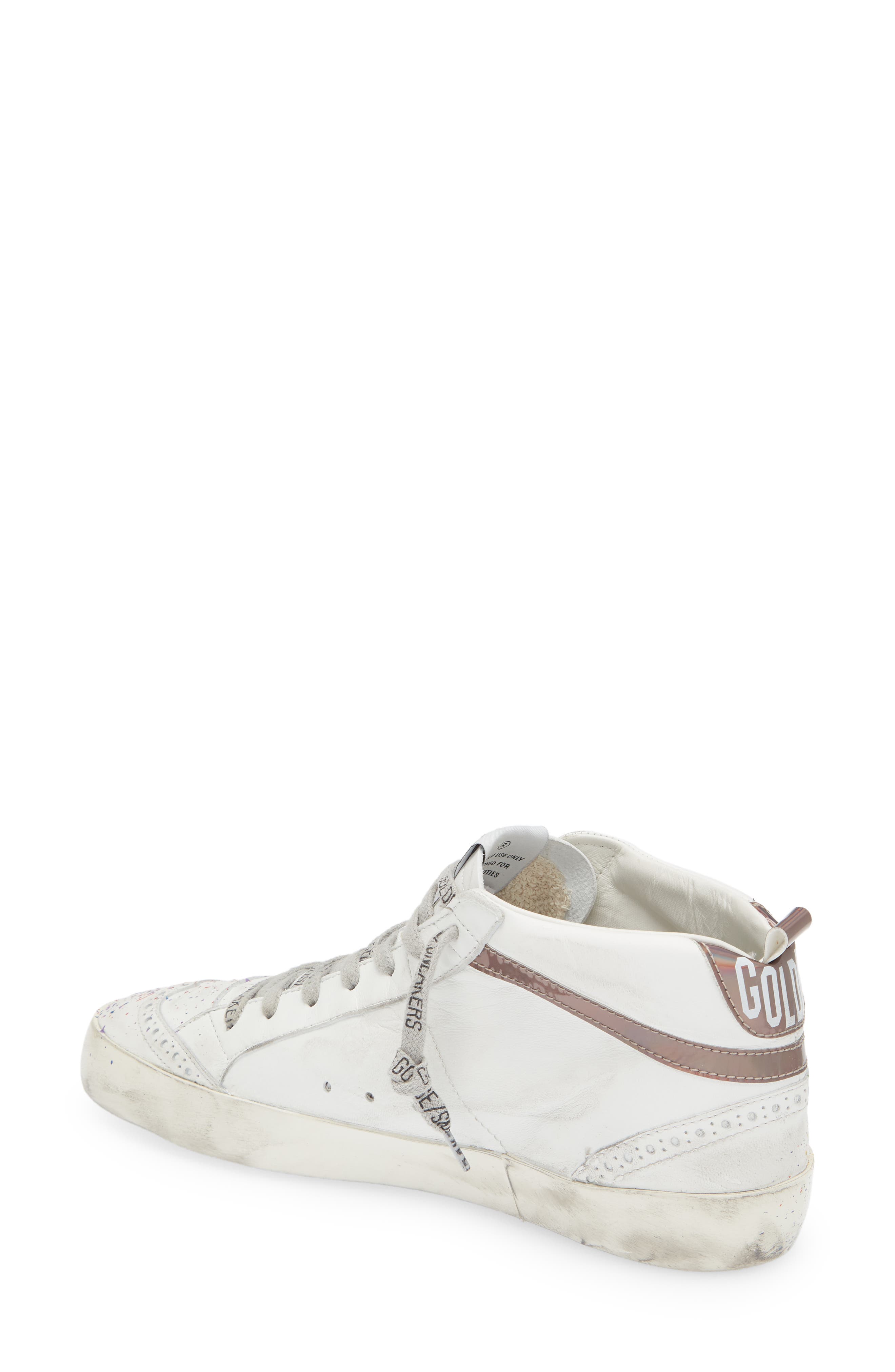 Golden Goose Mid Star Sneaker, Alternate, color, 