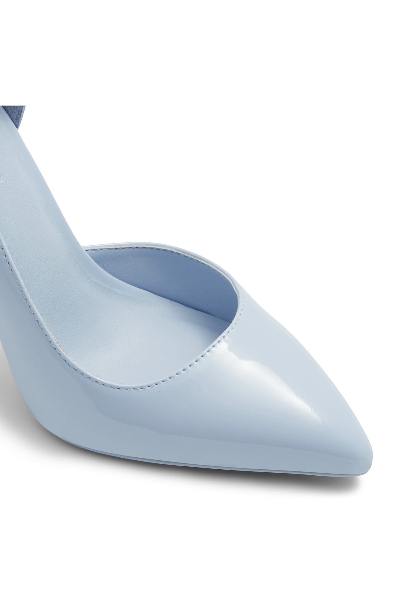 Mesmerize Half d'Orsay Pump, Alternate, color, LIGHT BLUE