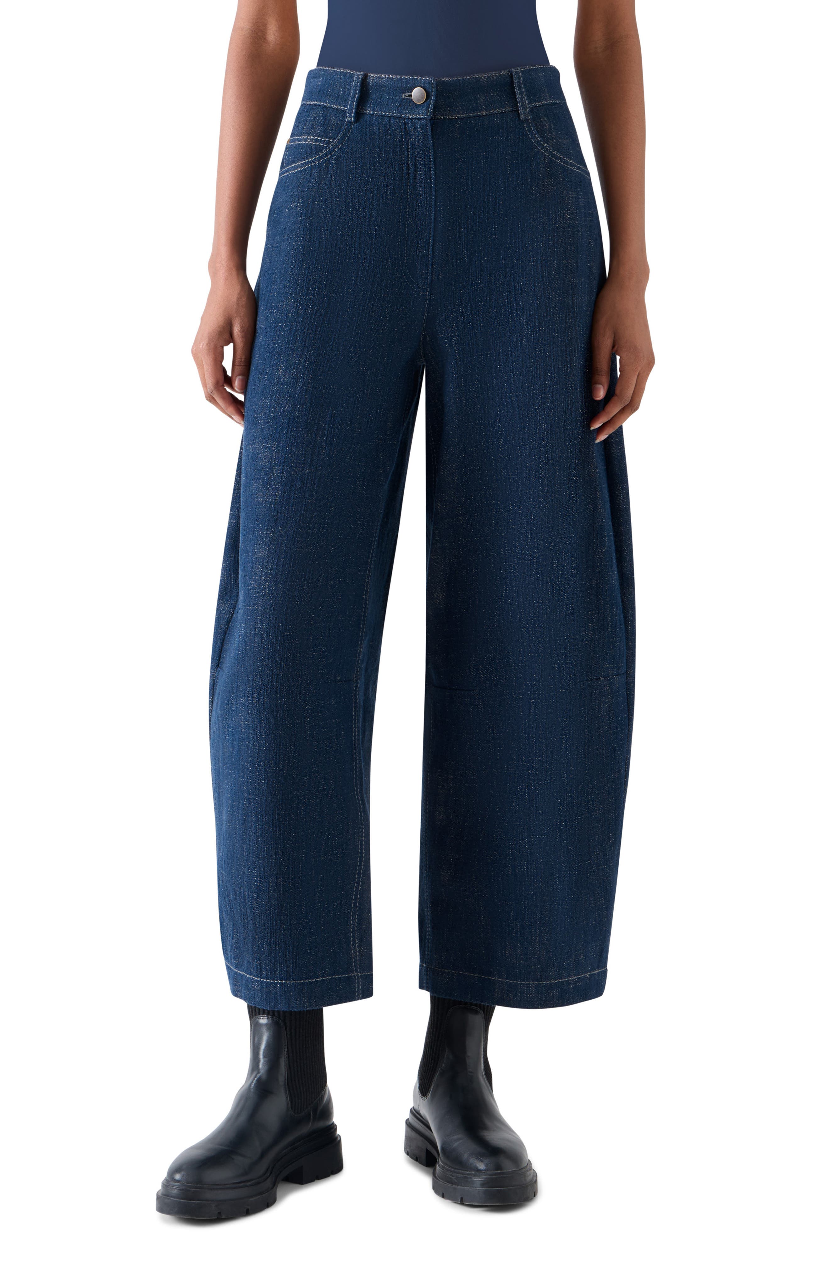 selected BLUE DENIM