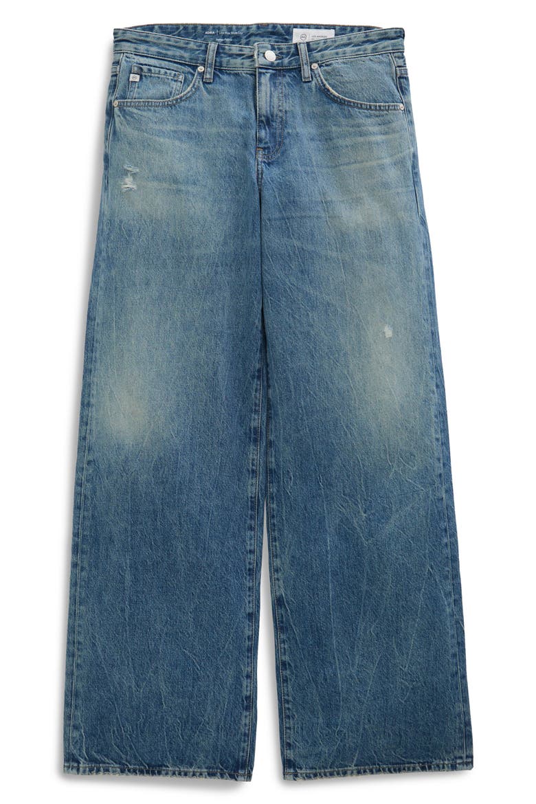 Adria Low Rise Wide Leg Jeans, Alternate, color, RESERVA