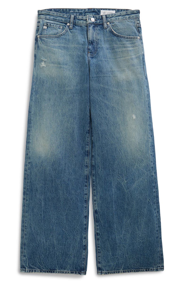 AG Adria Low Rise Wide Leg Jeans, Alternate, color, Reserva
