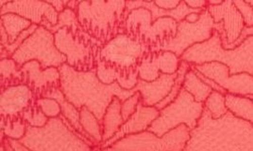 HUNKEMOLLER HUNKEMÖLLER CHERRY EMBROIDERED MESH THONG 