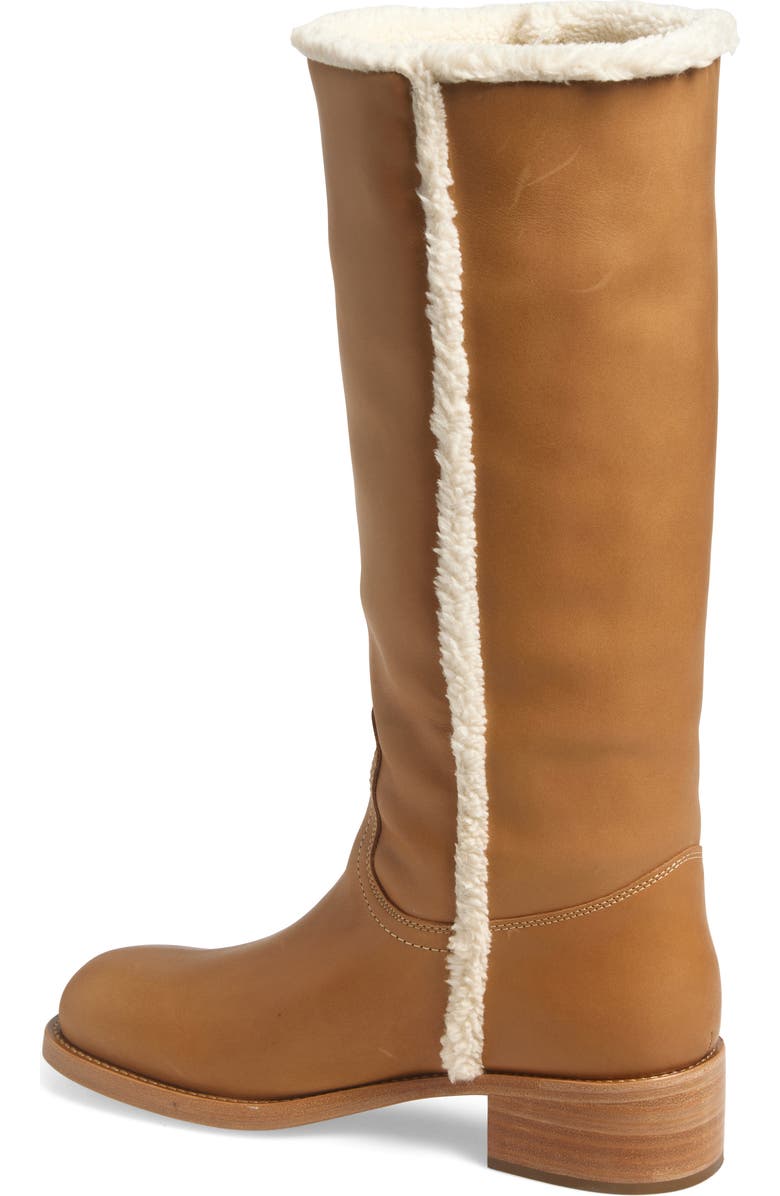 Steve Madden Riggs Faux Shearling Lined Tall Boot, Alternate, color,