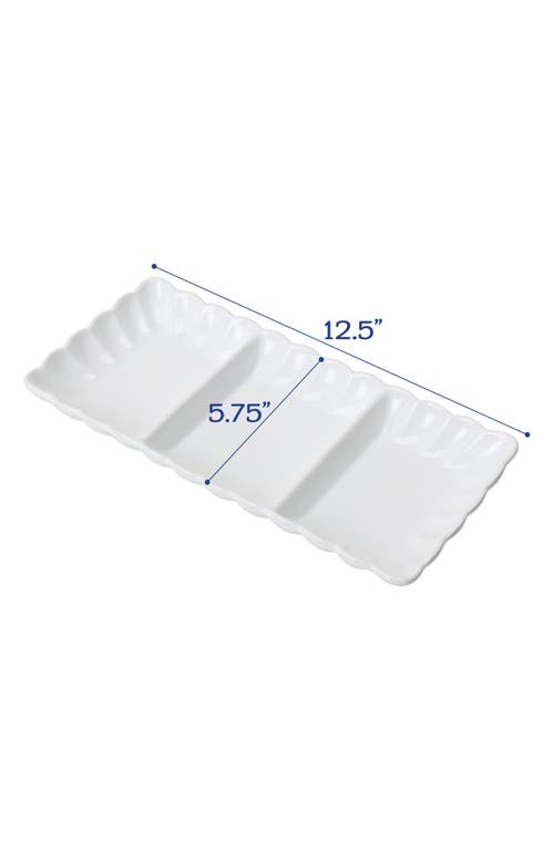 Bia Cordon Bleu Petal Set Of 2 Divided Dishes Set