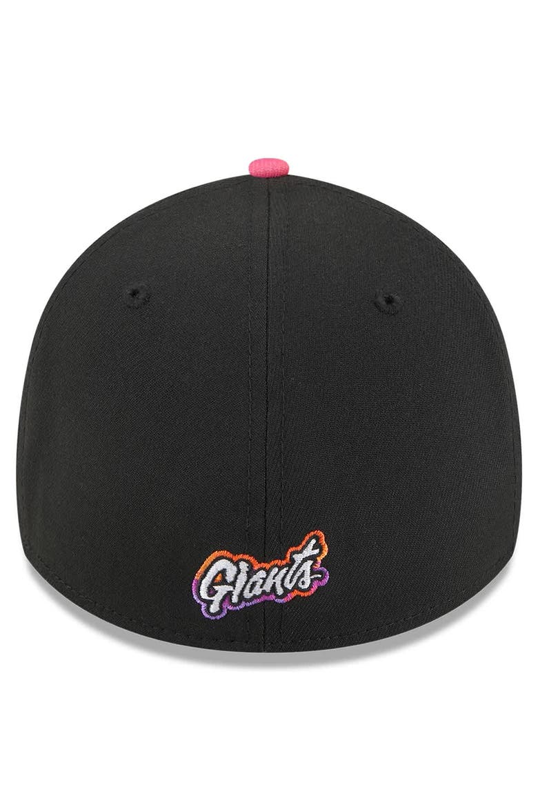Men's New Era  Black/Orange San Francisco Giants 2025 City Connect 39THIRTY Flex Hat, Alternate, color, Black