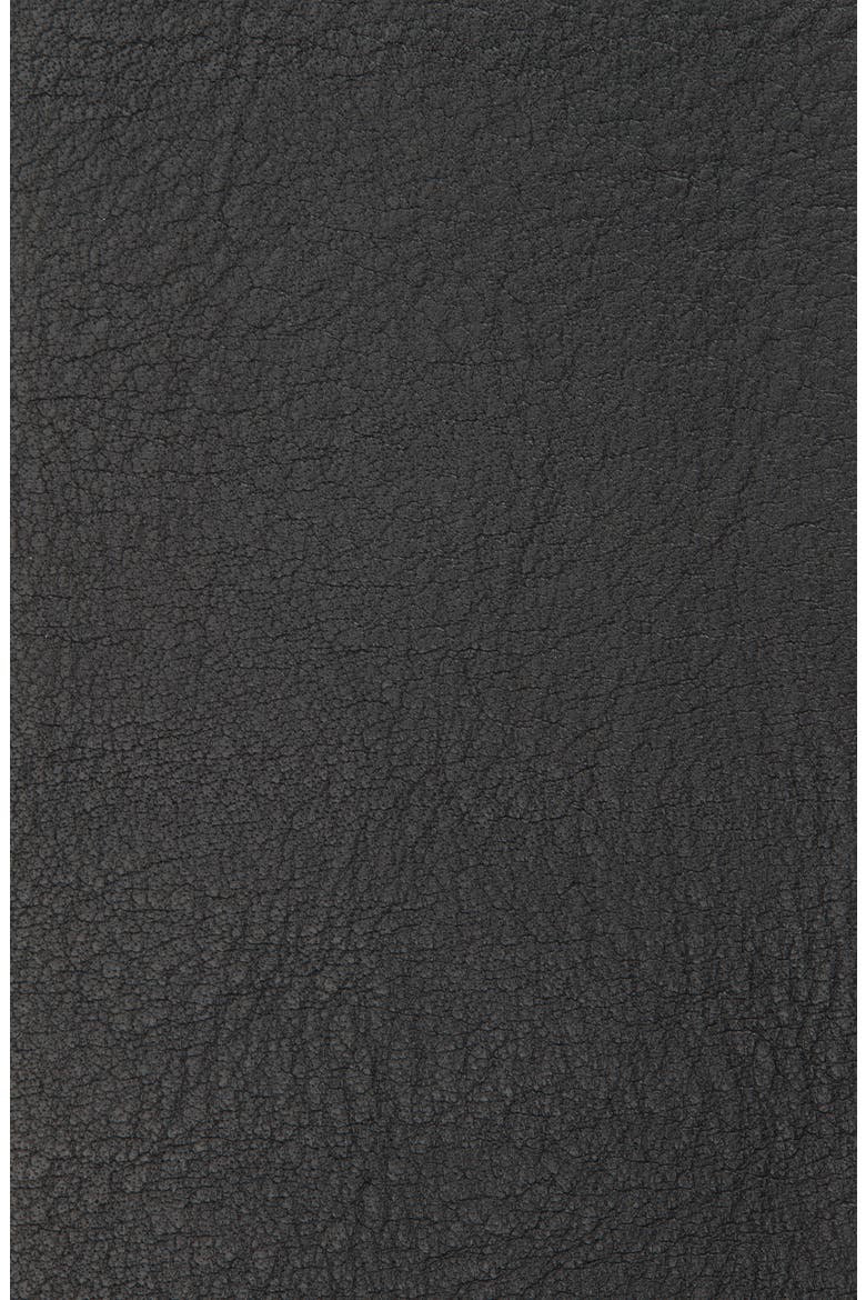 Double Take Cutout Leather Belt, Alternate, color, BLACK/POLISHED GOLD