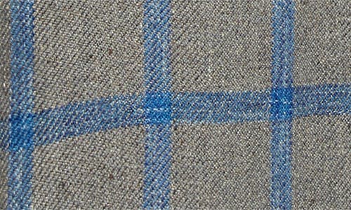 Visvim Lumber Check Linen & Wool Button-up Shirt In Grey