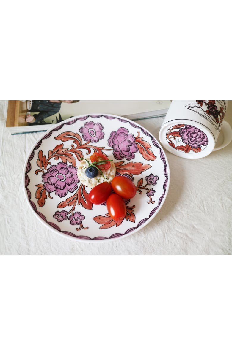 Twig New York Heritage Rosa Rugosa Salad Plate, Alternate, color, Multi