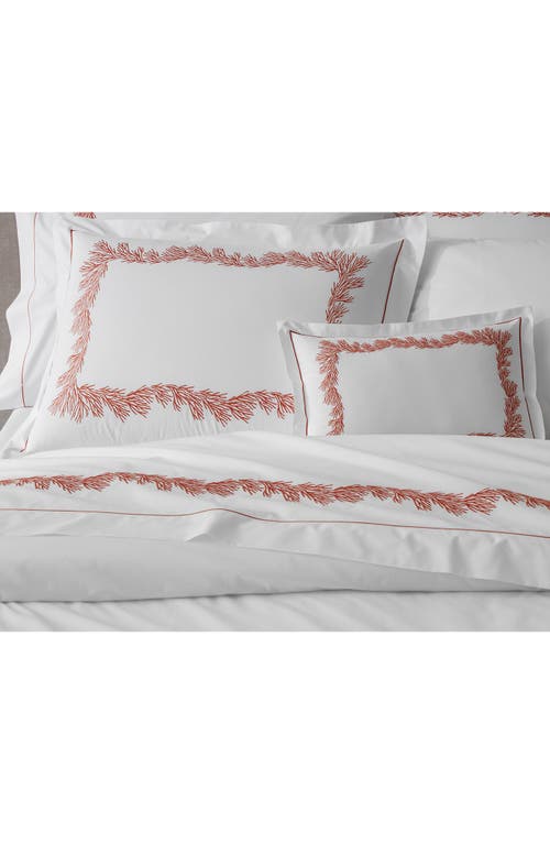 Matouk Atoll 520 Thread Count Cotton Percale Flat Sheet