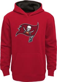 Outerstuff Youth Red Tampa Bay Buccaneers Prime Pullover Hoodie