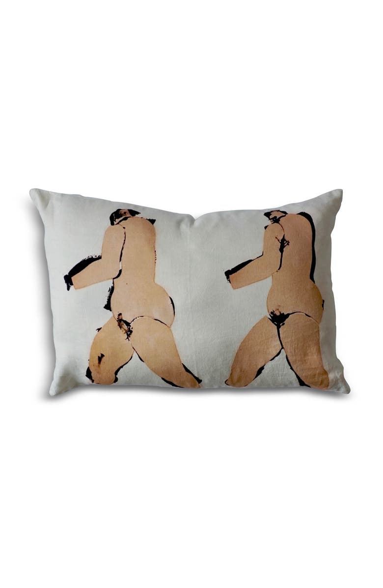 Evangeline Linen Pillows, Main, color, Gemini