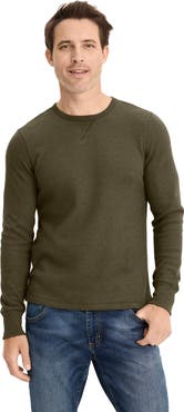 Jockey Men's Tall Man Long Sleeve Waffle Crew