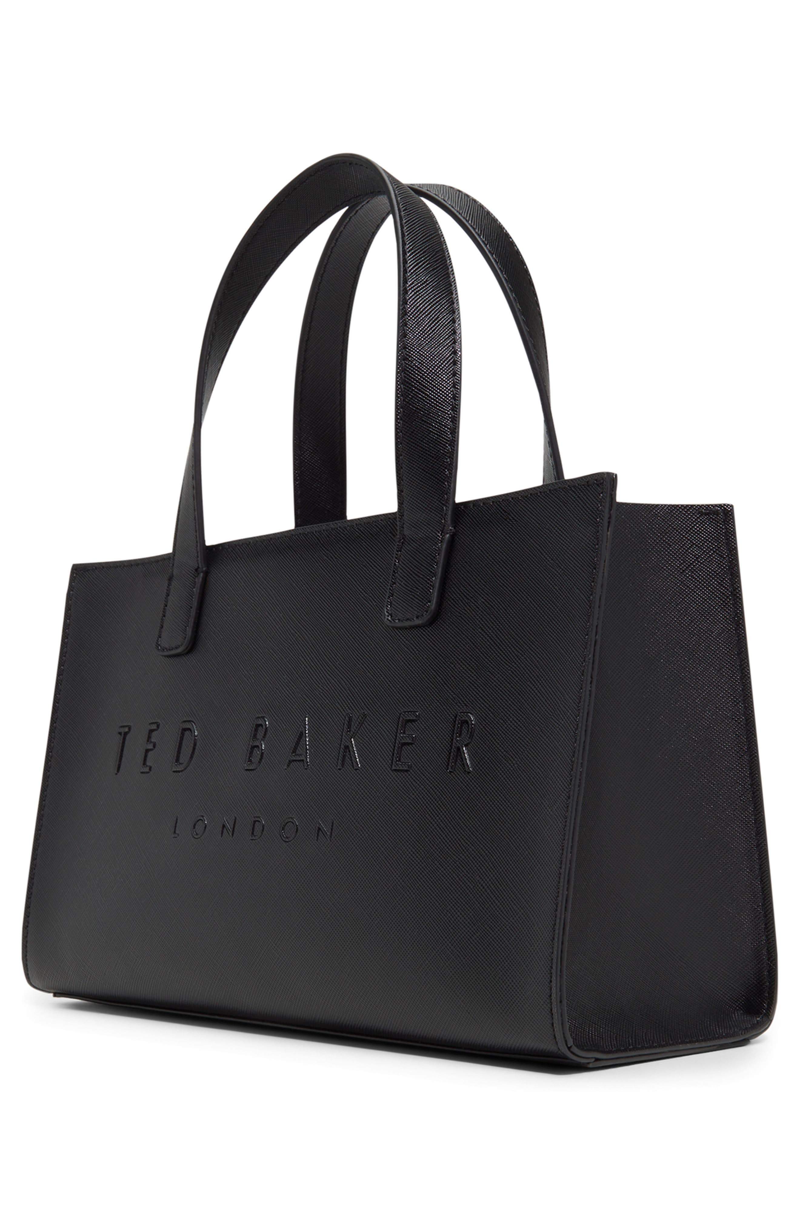 Ted Baker Suricon Mini Tote, Alternate, color, Black