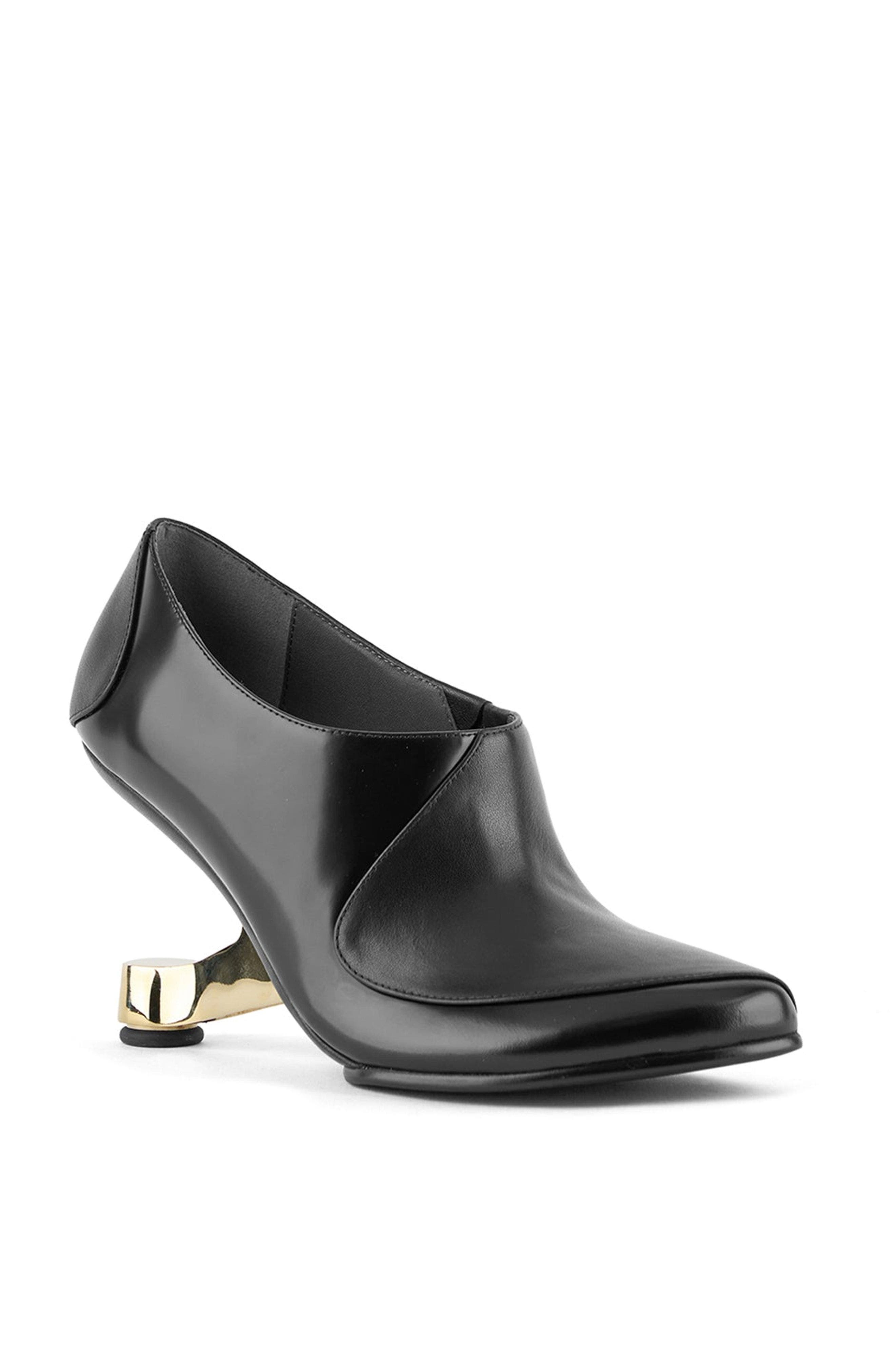 Eamz Dana Pumps, Alternate, color, Black + Gold