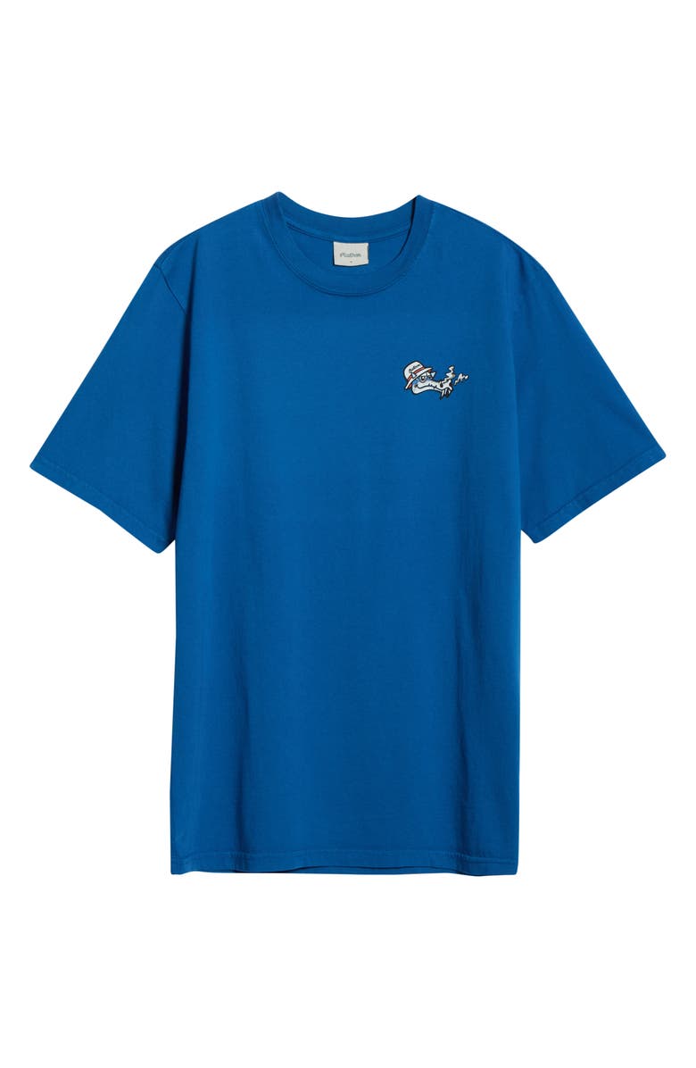 Malbon Golf Bermuda Dragon Graphic T-Shirt, Alternate, color, Blue