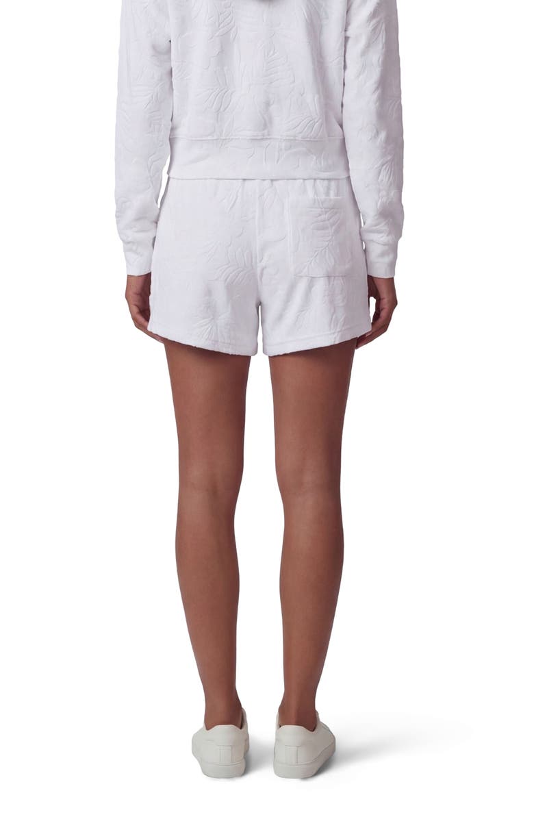 Lords of Harlech Womens Drawstring Terry Toweling Short, Alternate, color, White