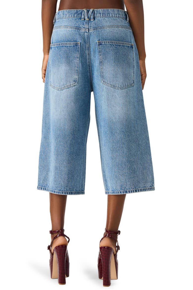 Brea Low Rise Longline Bermuda Denim Shorts, Alternate, color, FOREVER BLUE