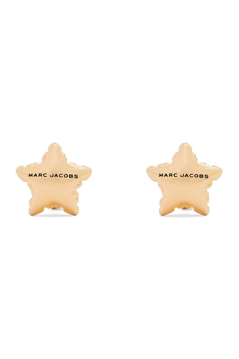 Micro Star Balloon Stud Earrings, Main, color, LIGHT ANTIQUE GOLD