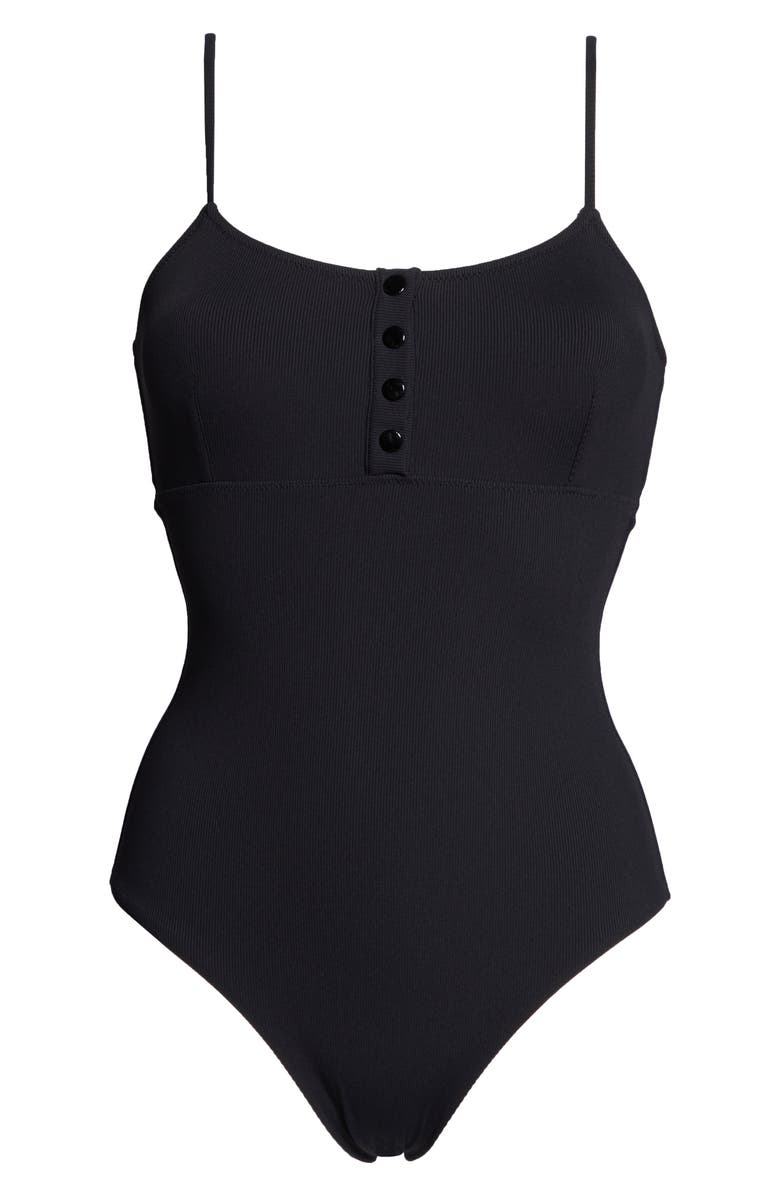 Melissa Odabash Calabasas Ribbed One-Piece Swimsuit, Alternate, color, 