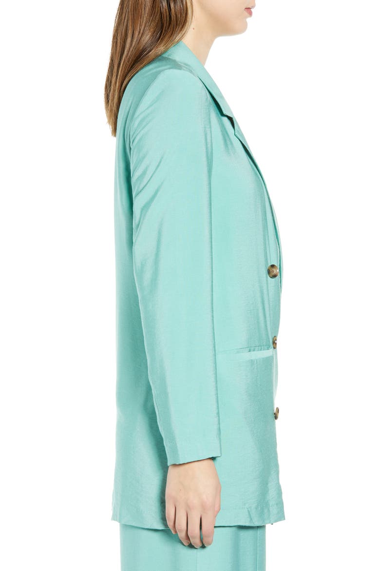 Long Blazer, Alternate, color, WASABI