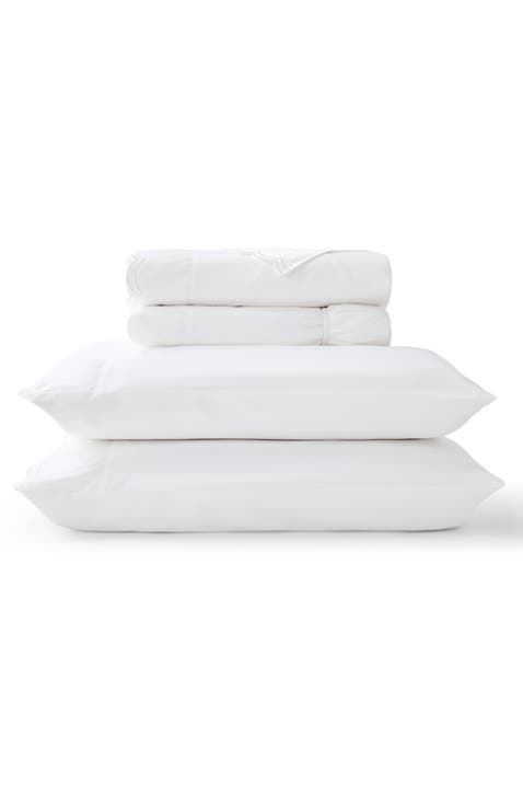 Scallop Edge Luxury Cotton Sateen Sheet Set Bundles