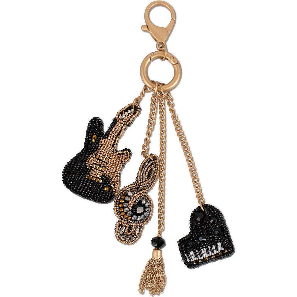 Mary Frances Accessories Sound Wave Charm In Gold