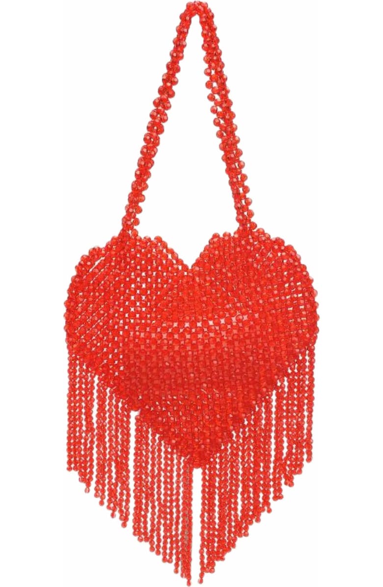 MODA LUXE Valeria Evening Bag, Main, color, Red