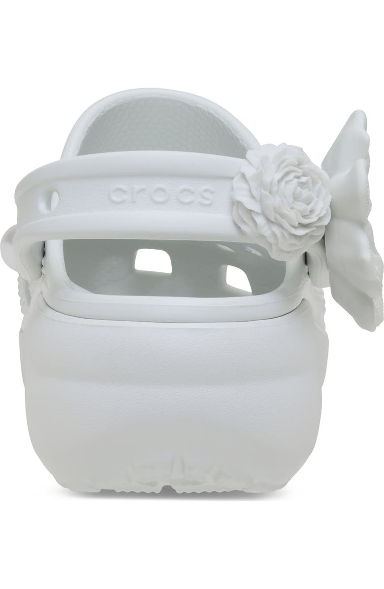 CROCS Classic Platform Bouquet Clog, Alternate, color, Moonlight