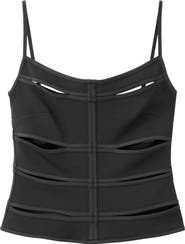 MANGO Cutout Tank Top