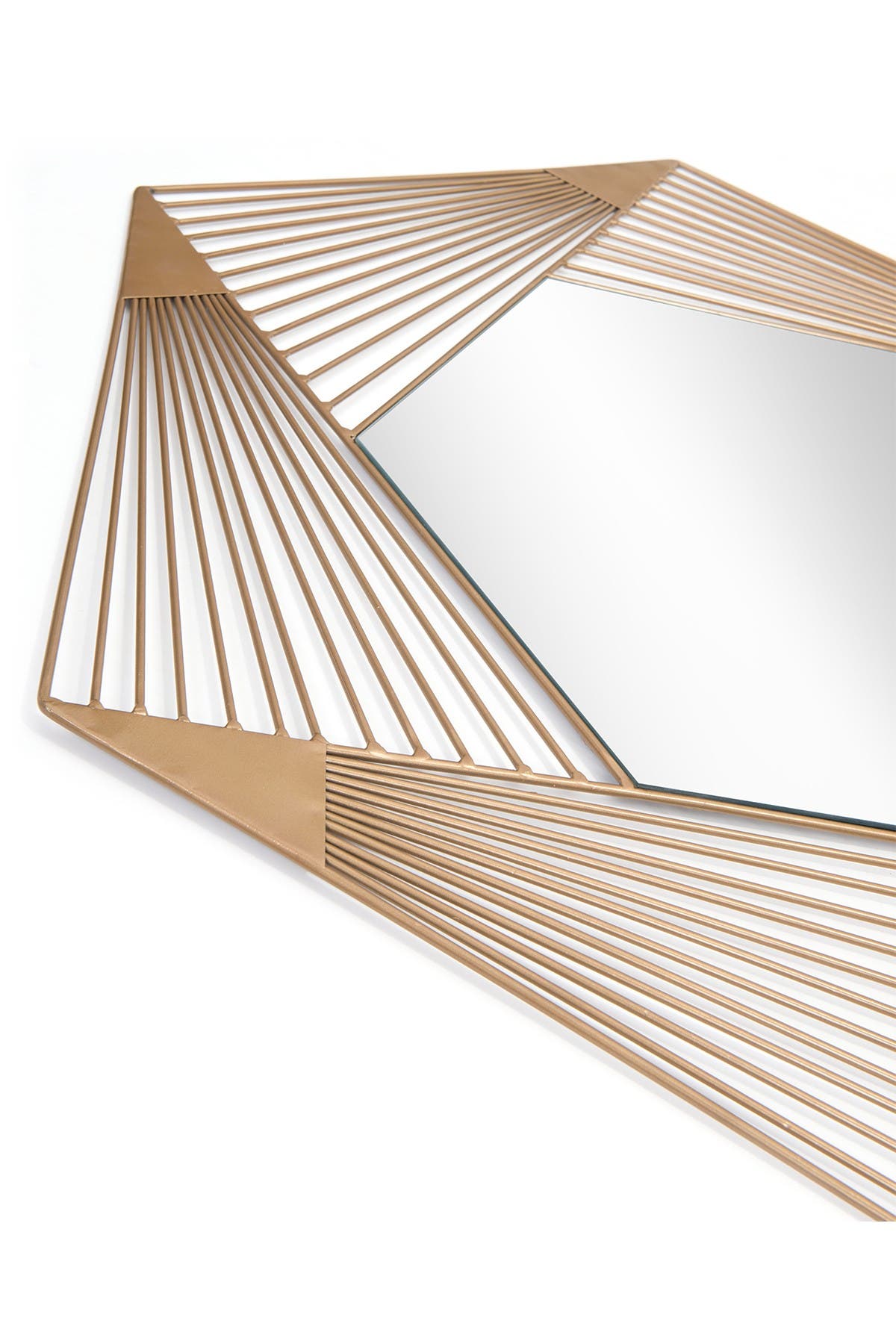 ZUO MODERN Aspect Hexagonal Mirror - Gold | Nordstromrack